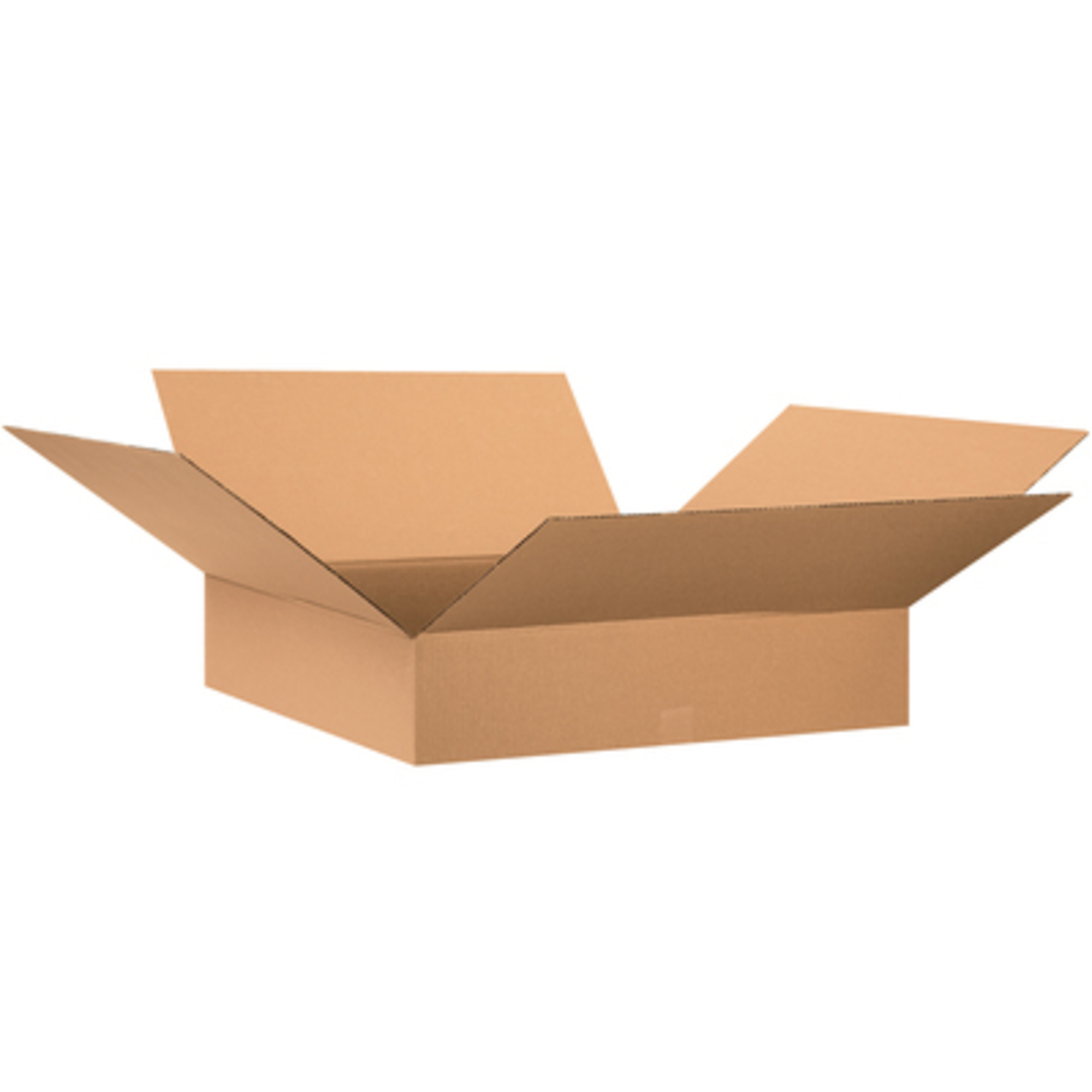 28 x 28 x 6in. Flat Corrugated Boxes 10/CS, Model# 28286